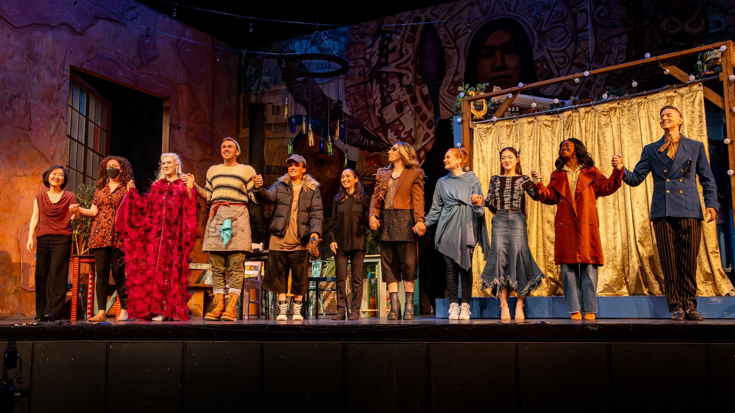Opera UCLA production of Quake, 2023